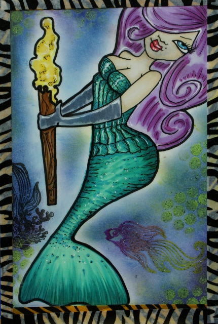 mermaid postcard for tlsexton