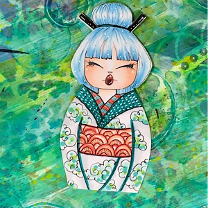 MMH kokeshi doll