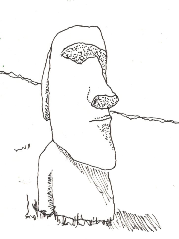 Moai, Easter Island