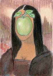 Mona meets Magritte