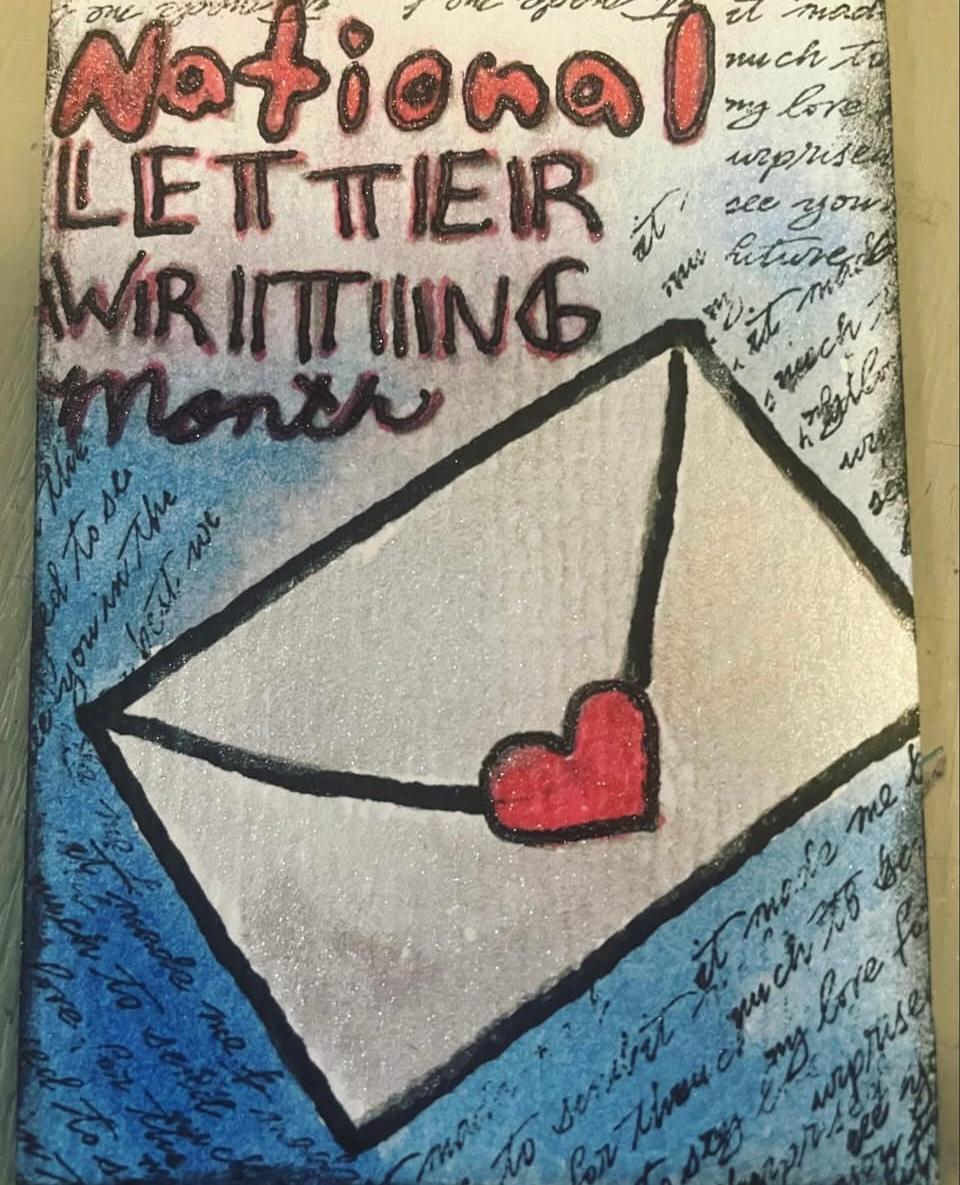 National Letter Writing Month ATC