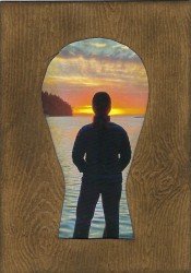 New Perspective - through the keyhole