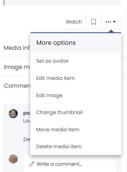 OR move item from Viewing item ...