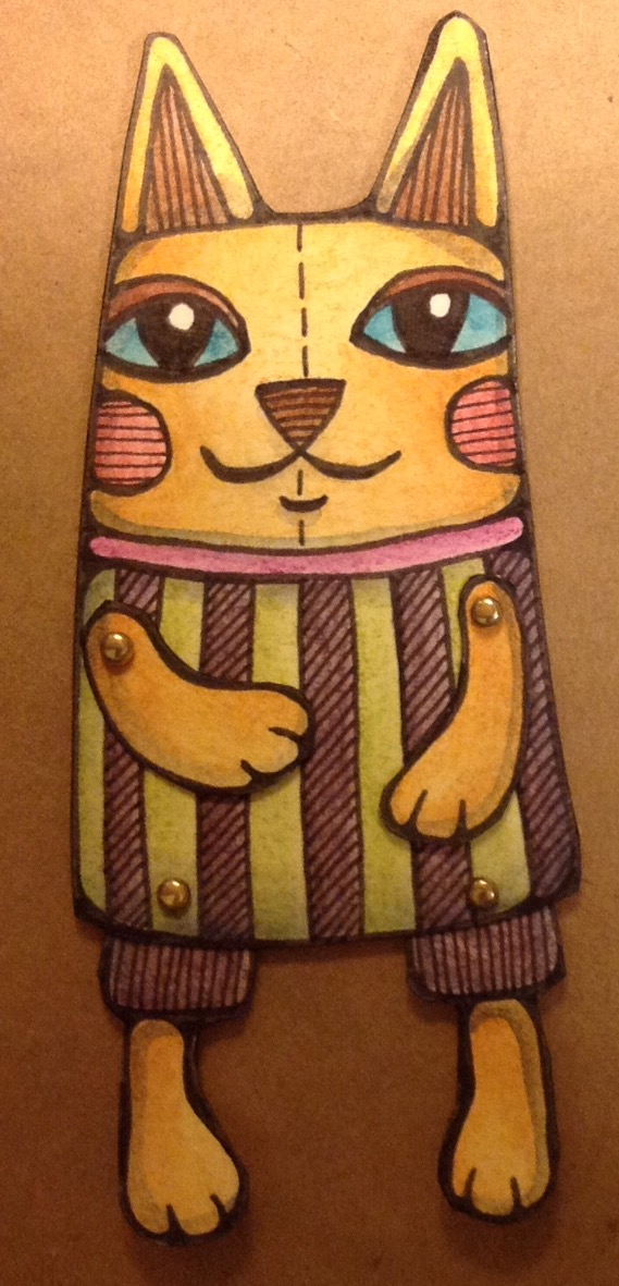 Paper Odd Dolls ATCs