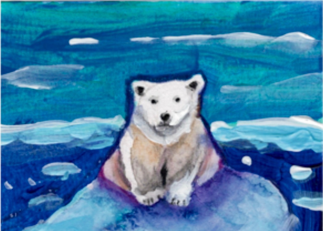 Polar Bear on Ice