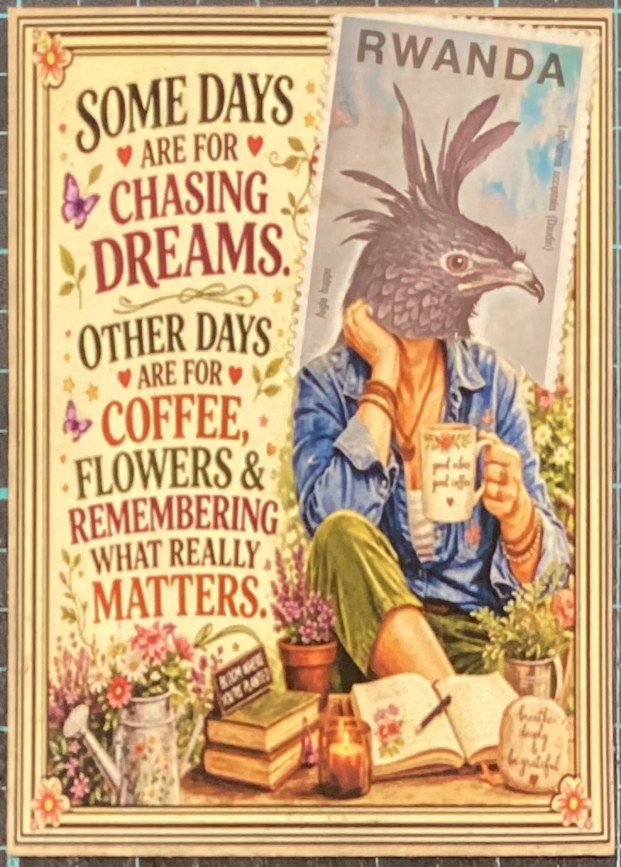 Postage stamp people 3 1/4