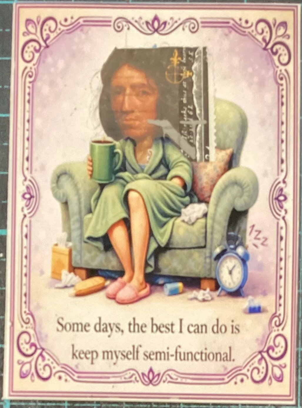 Postage stamp people 3 2/4