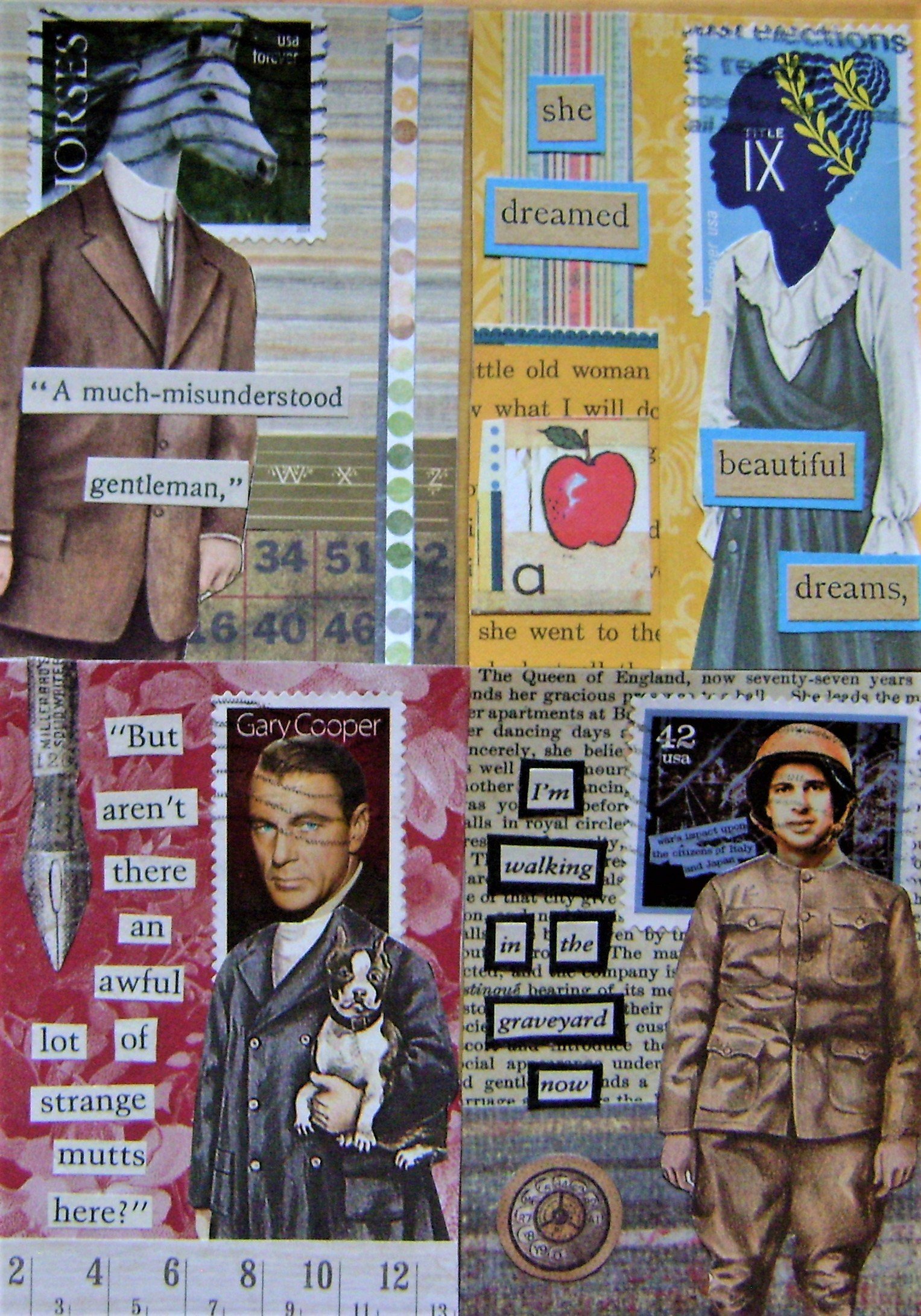 Postage Stamp People