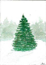 PreC Athon snowy tree