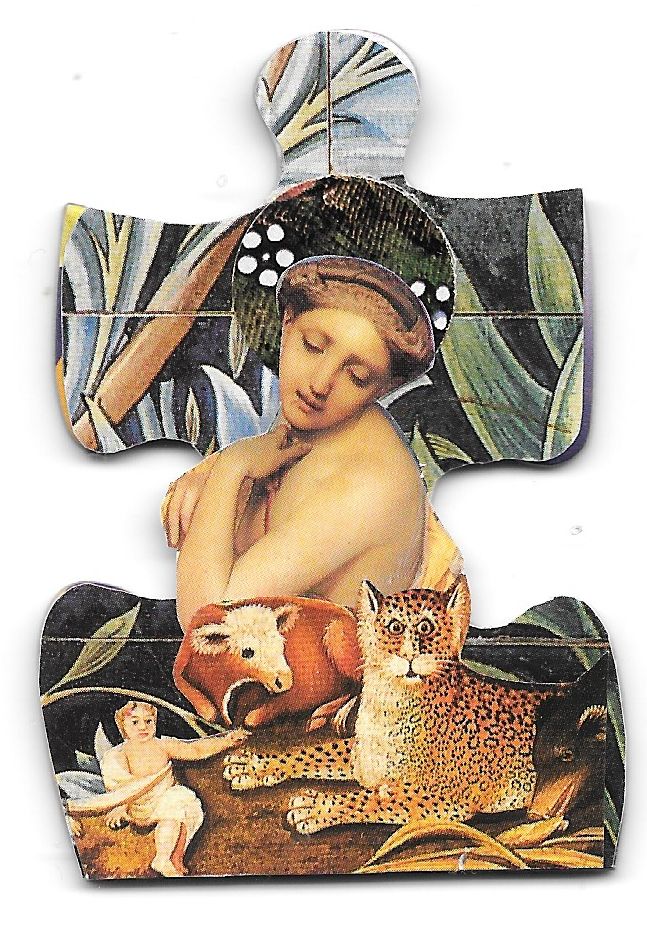 Puzzle Pieces Trash to Treasure Swap