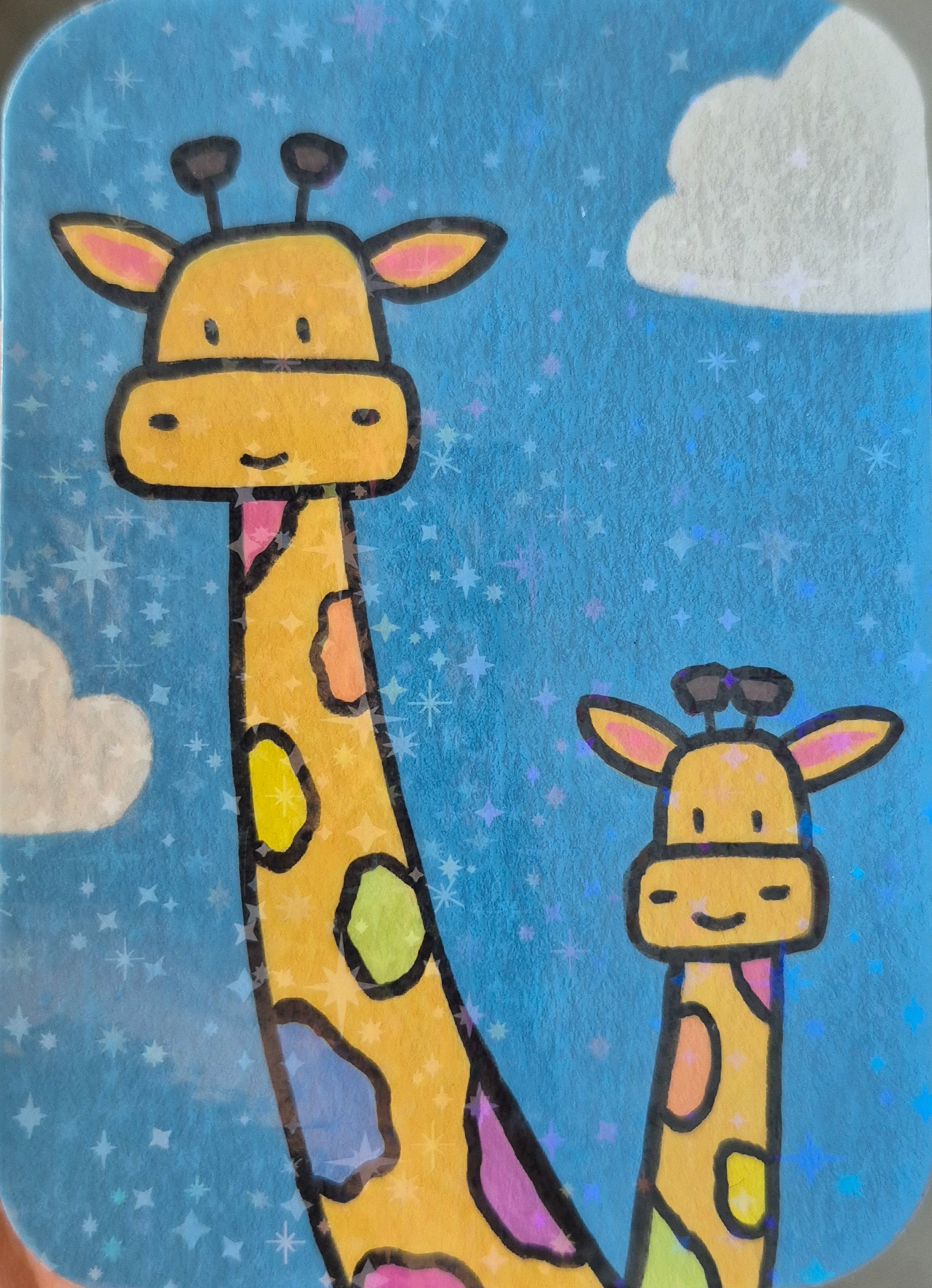 Rainbow Giraffe