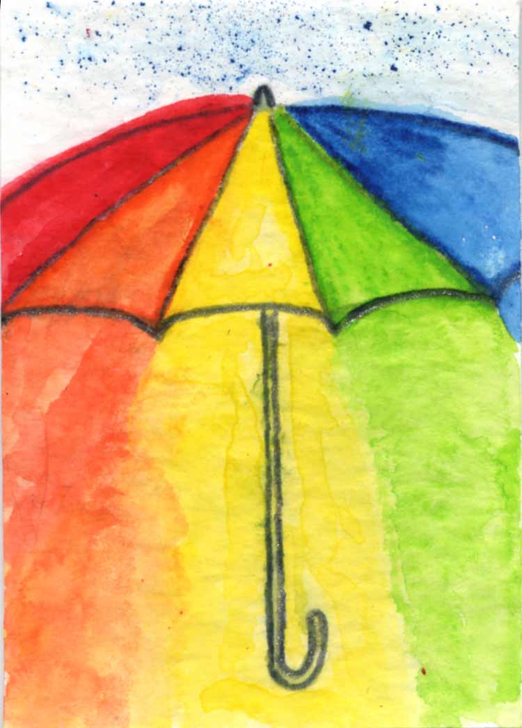 Rainbow Umbrella