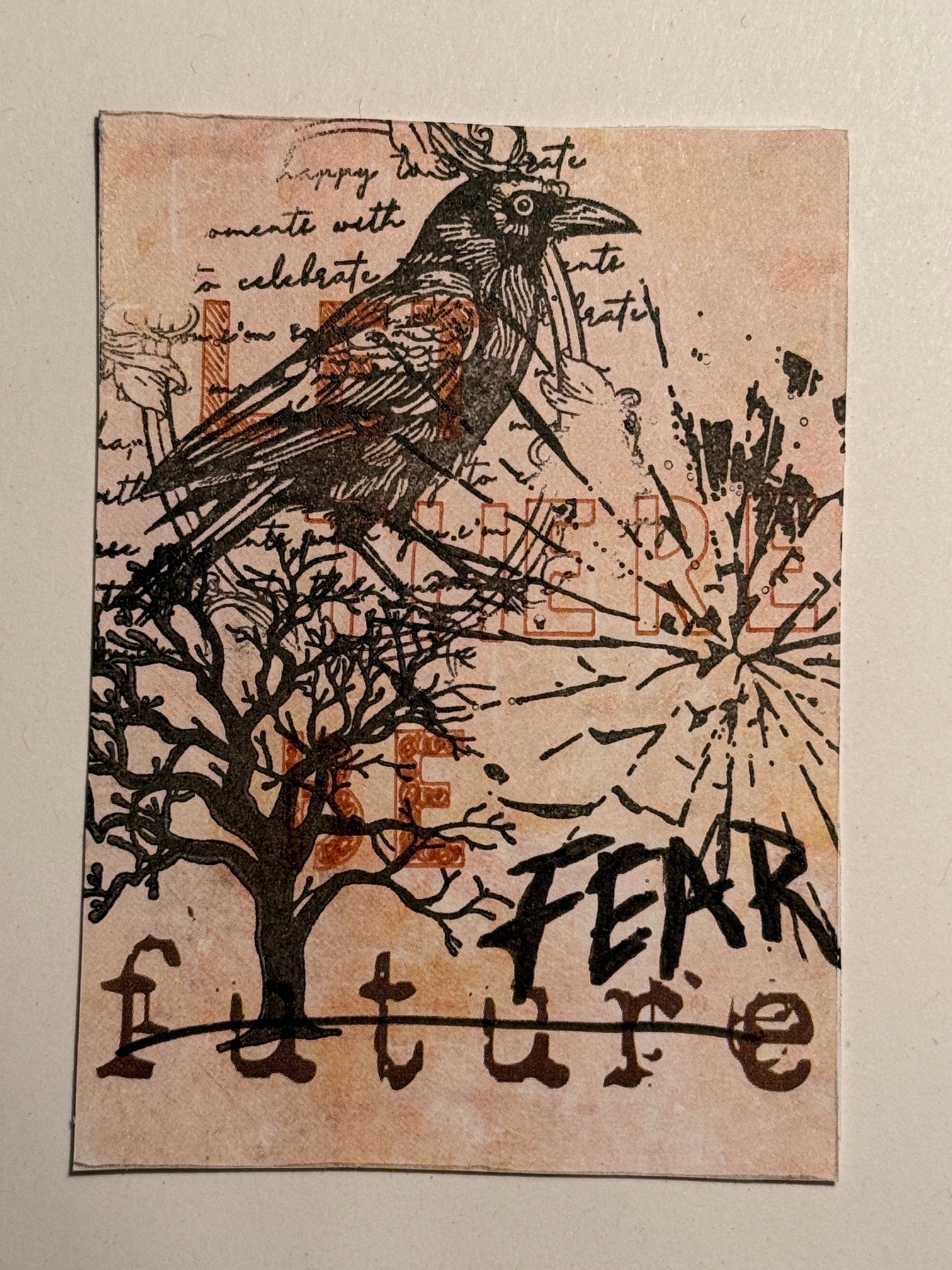 Raven, made for H’ween Challenge