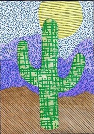 Saguaro collage