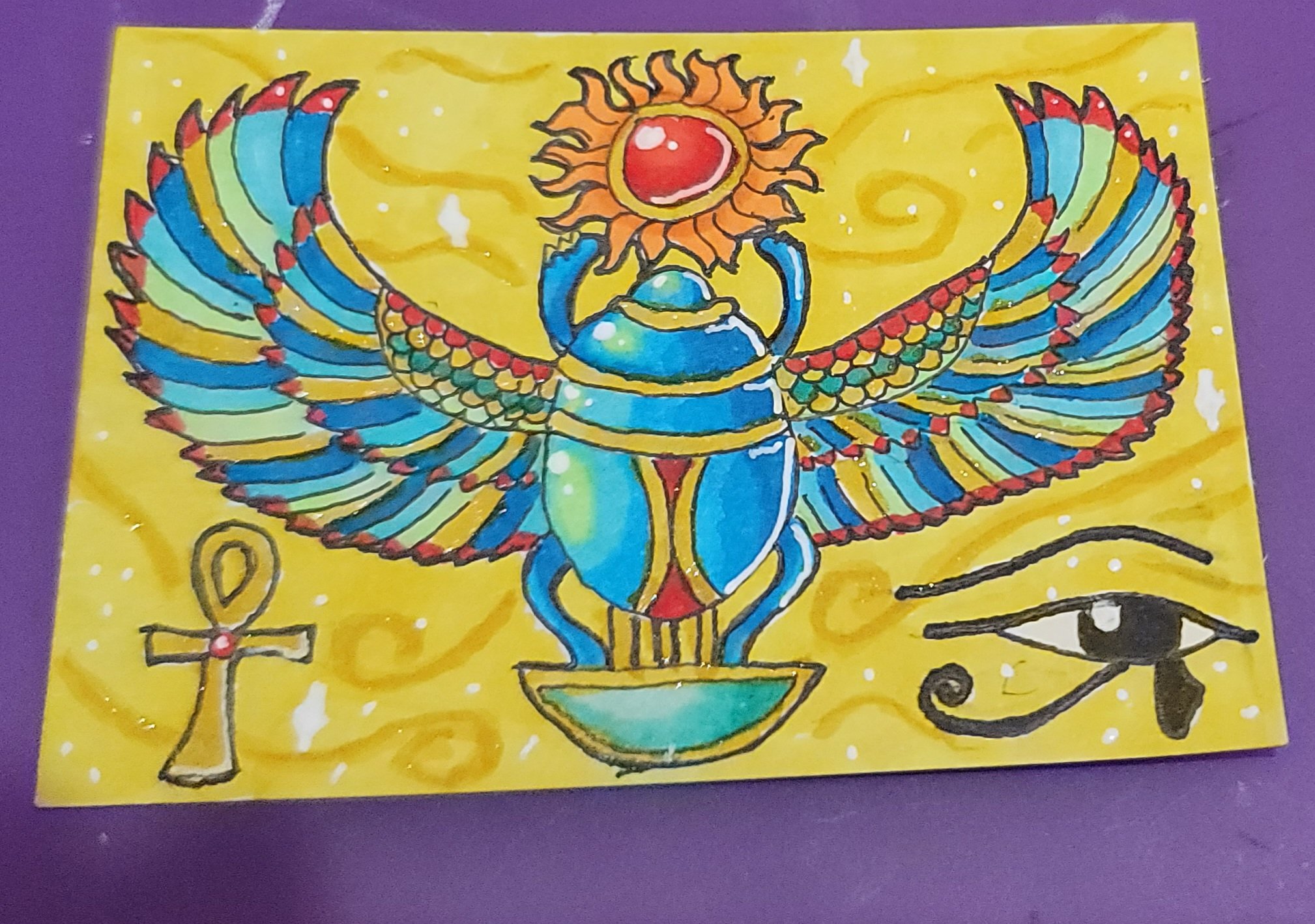 scarab beetle / khepri