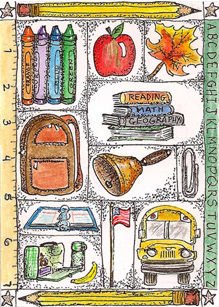 School Days Sampler