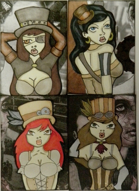 so steamy steampunk chics swap