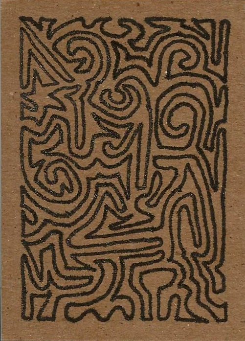 Sparkly Black Mind Line