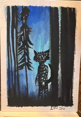Spooky Woods Cat