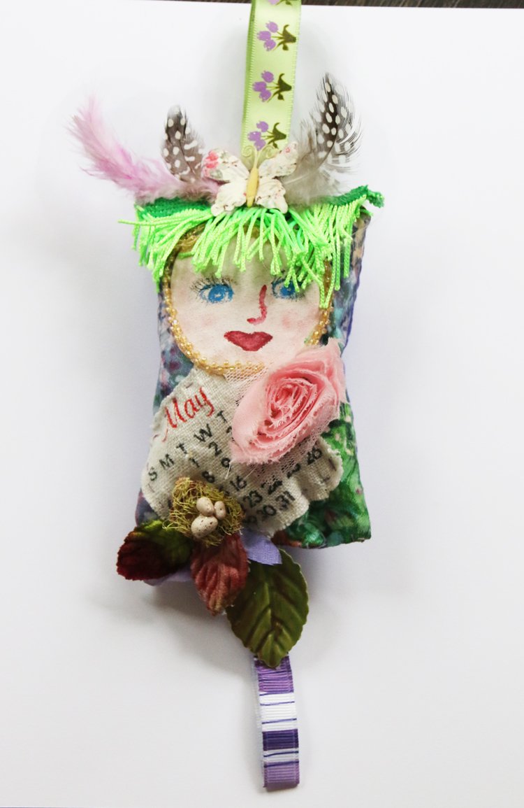 Springtime Dotee Dolls