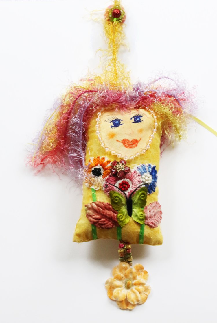 Springtime Dotee Dolls