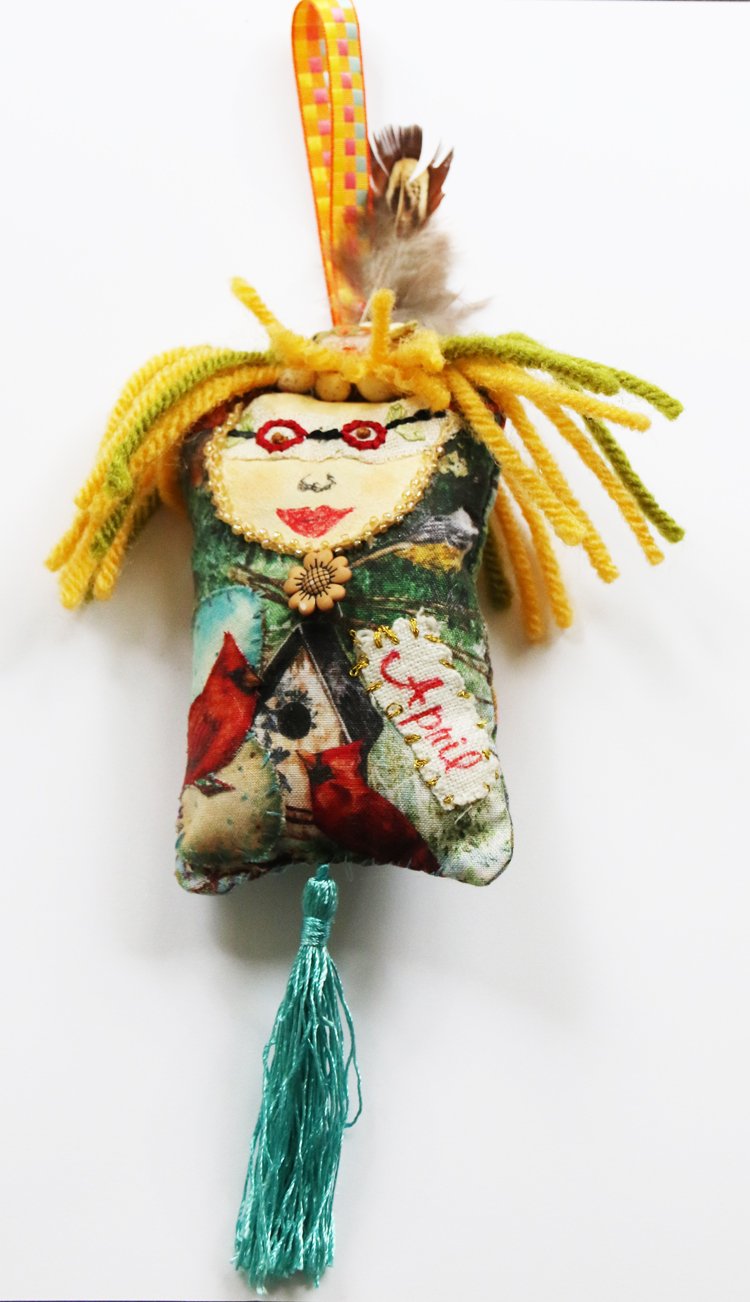 Springtime Dotee Dolls