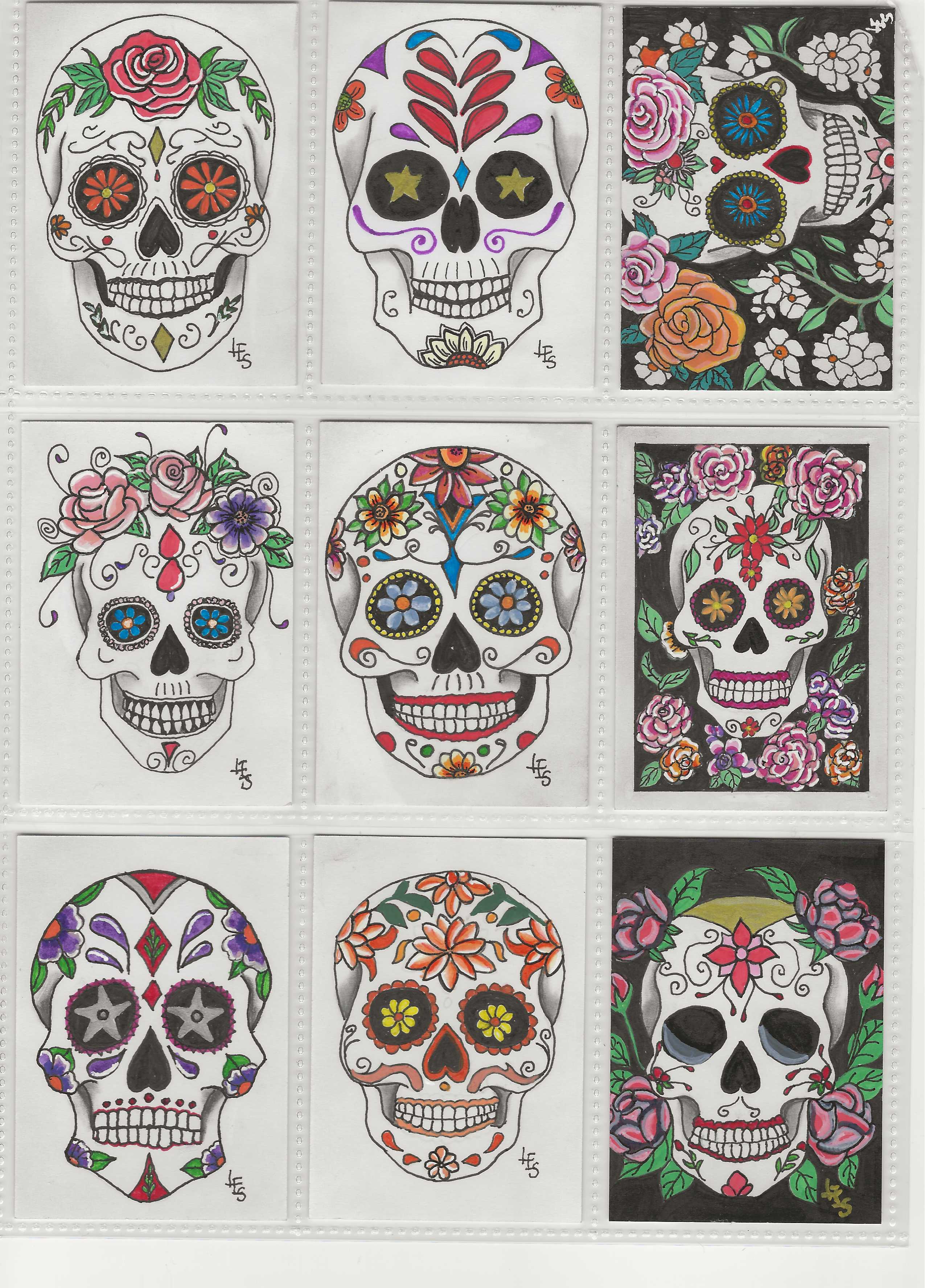 Sugar skulls