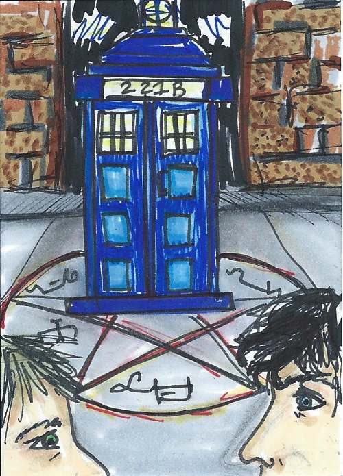 SuperWhoLock - MMH card for supershanimal