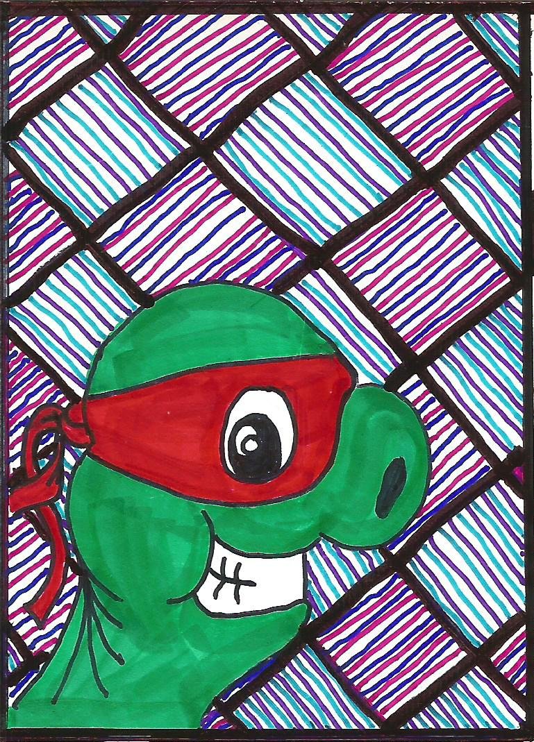 Teenage Mutant Trippy Turtle