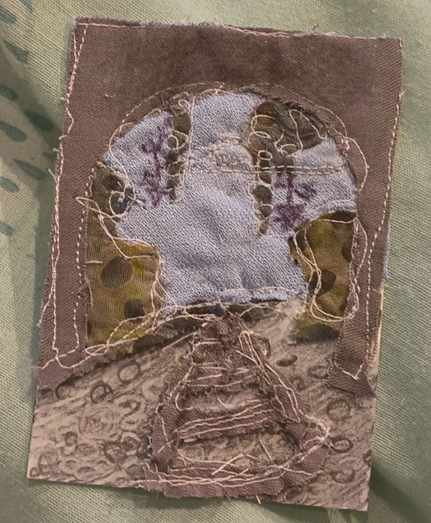 The end of a train tunnel