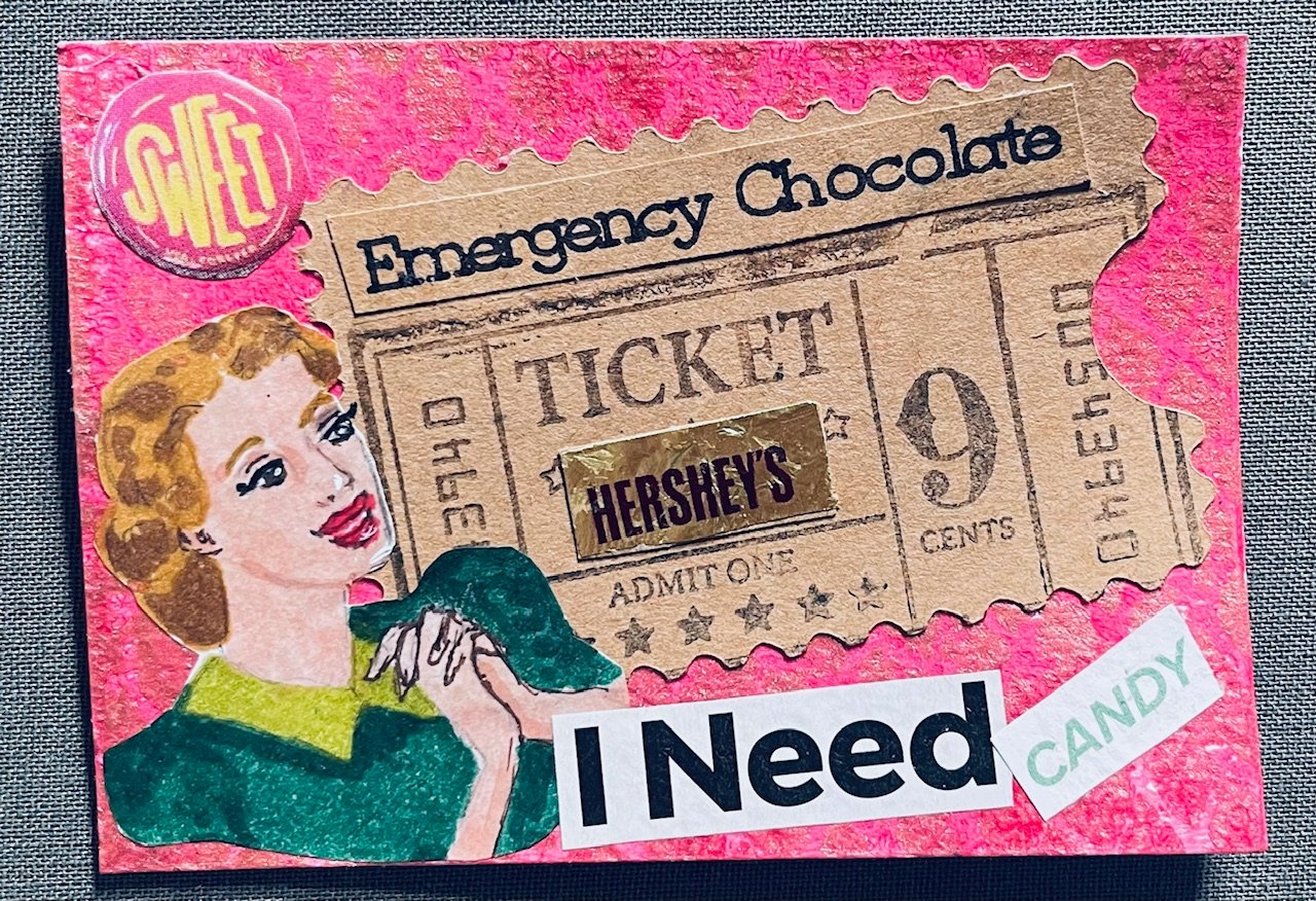 Ticket for emergency chocolate