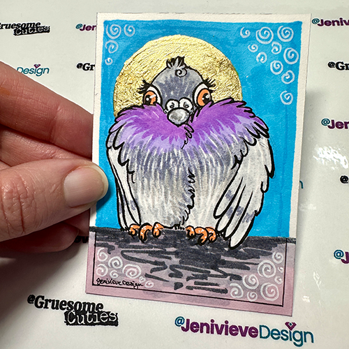 TRADED - A Holy Pigeon!