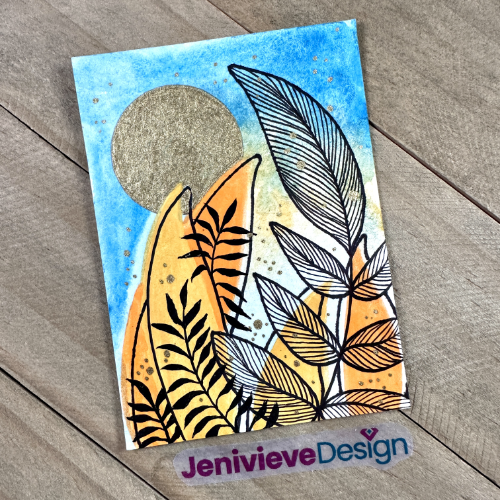 TRADED - Gouache Experiment 2: Sunrise