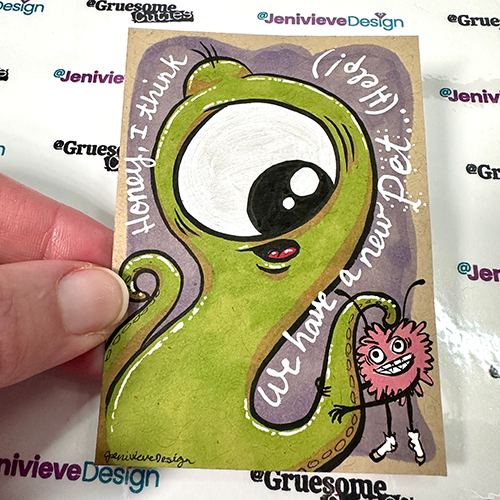 TRADED - "Honey, I think we have a new pet... (HELP!)"