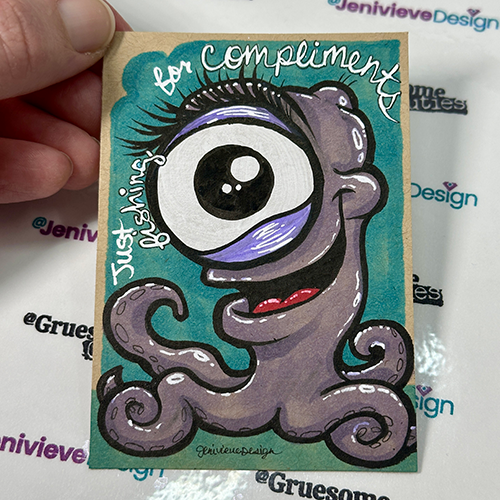 TRADED - "Just fishin' for compliments"