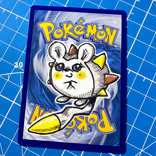 TRADED - Togedemaru (Altered Pokemon Card)
