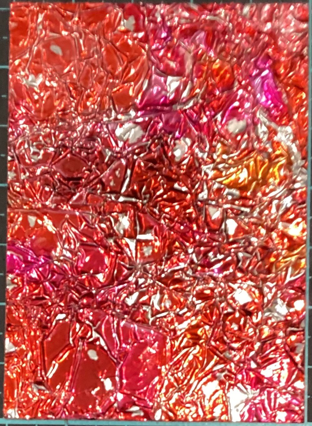 Turn kitchen foil into this. . . 1/6
