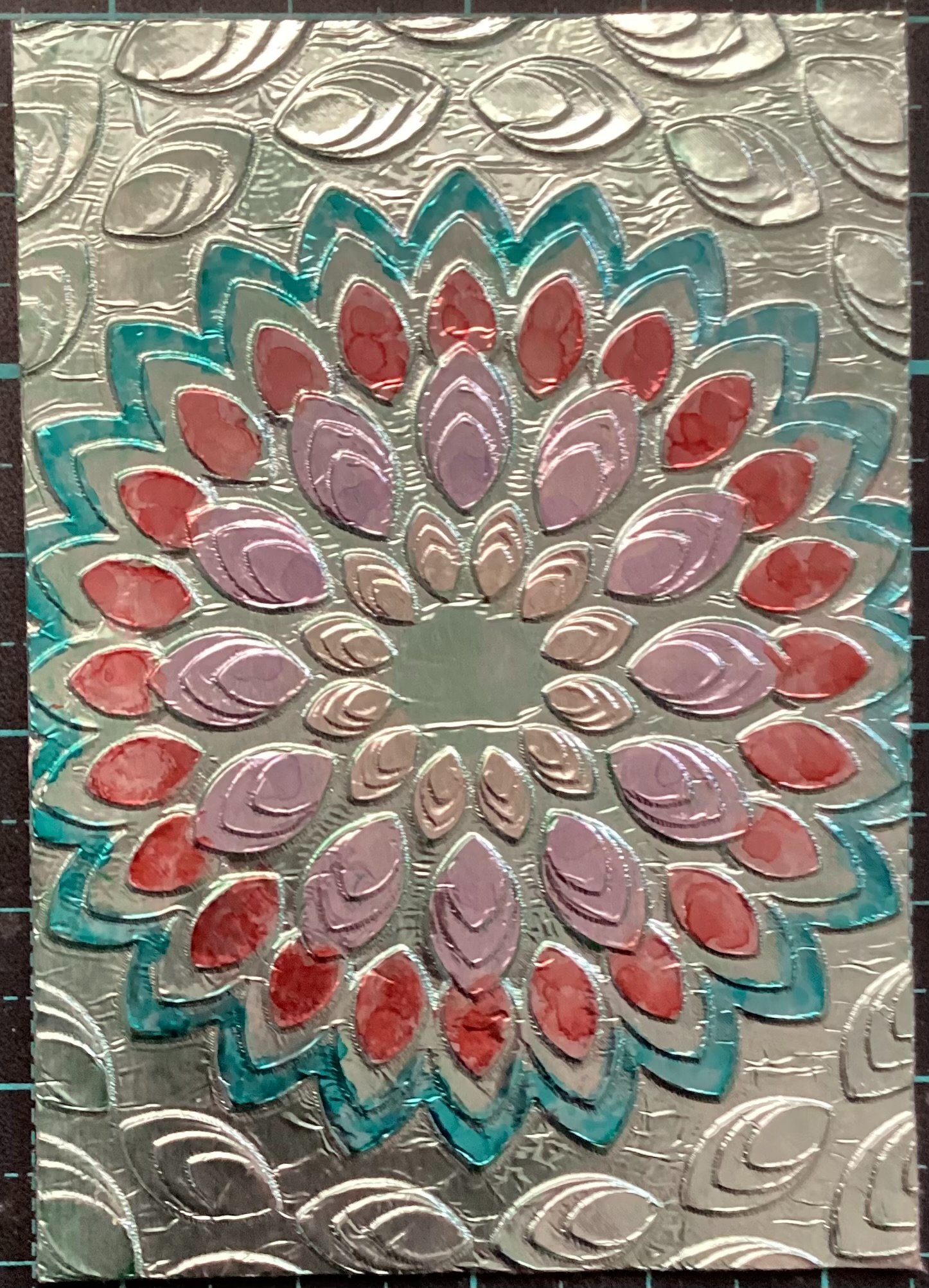 Turn kitchen foil into this. . . 5/6