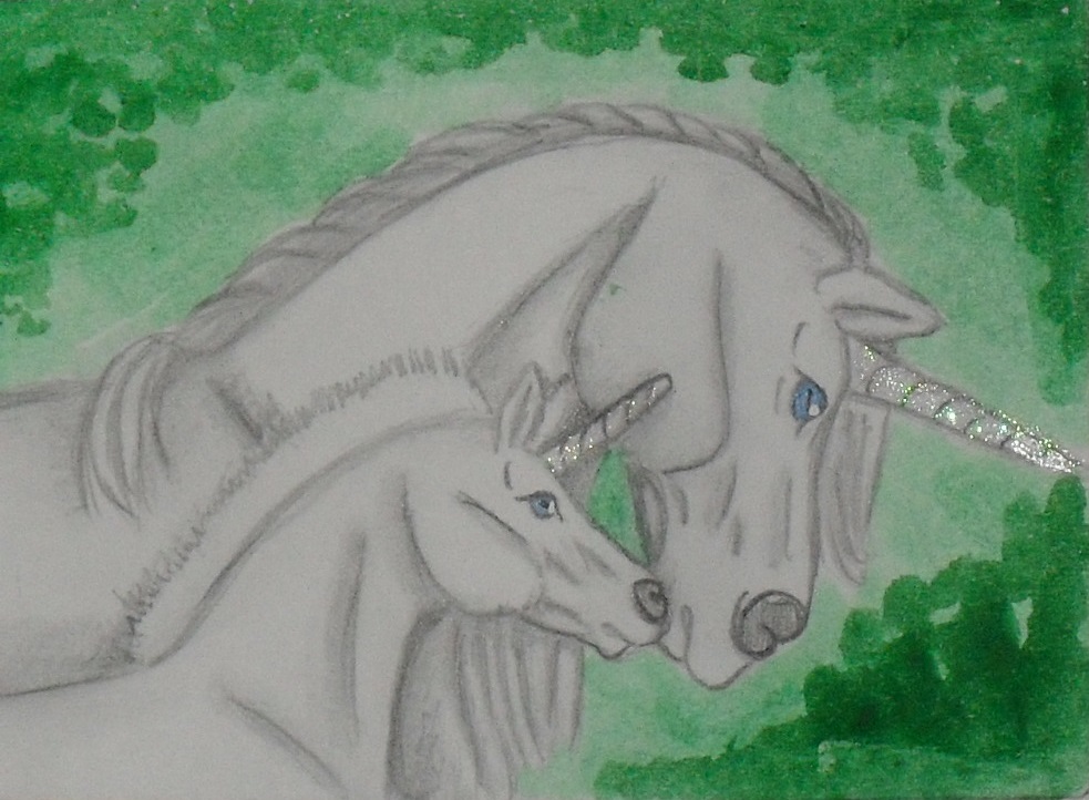 Unicorn mare and foal:  Unicorn Swap!