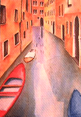 Venice Canal - print