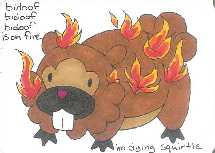 we don't need to water let that poke-y-man burn