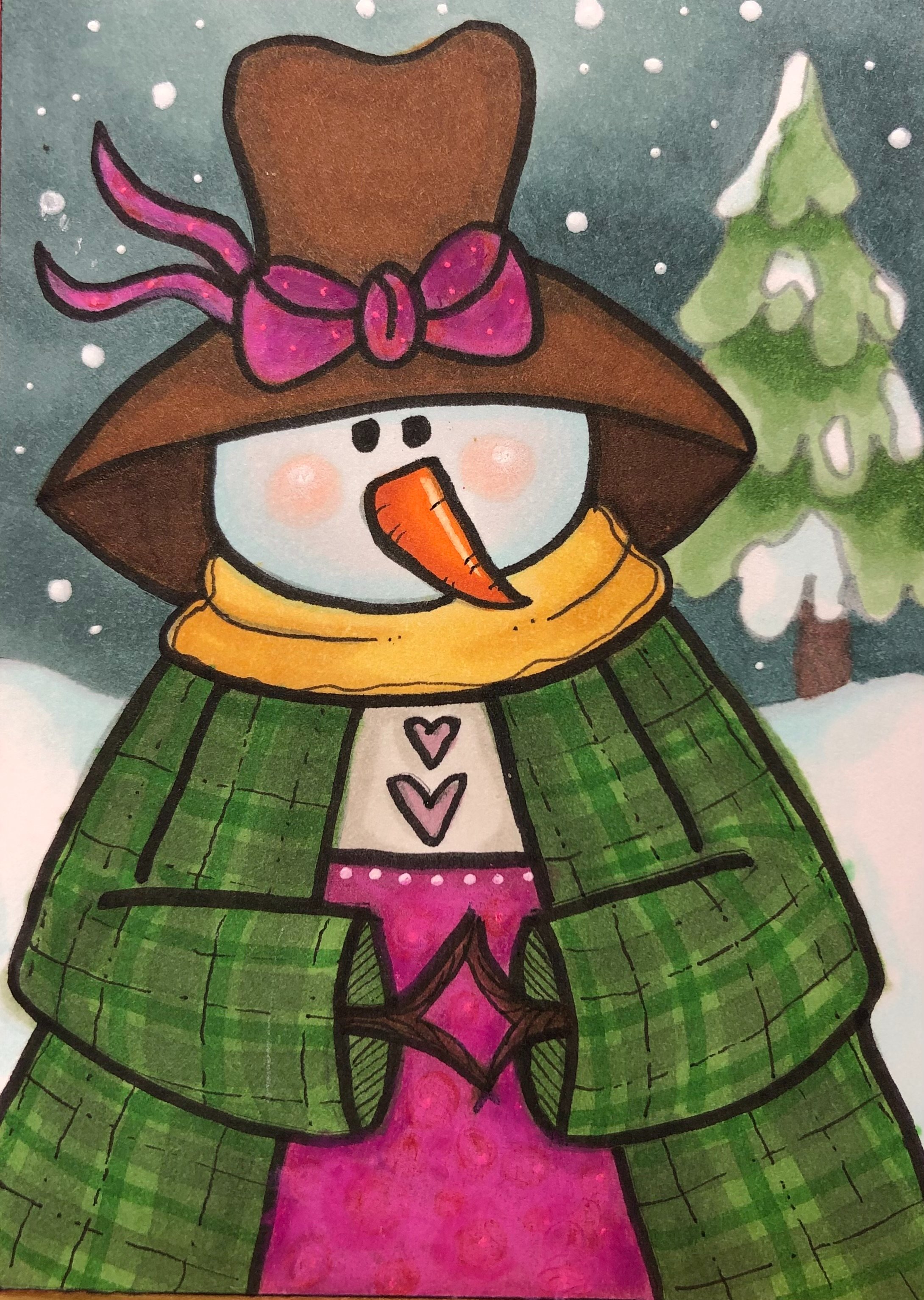 whimsy snowman #2