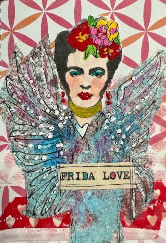 Winged Frida Love